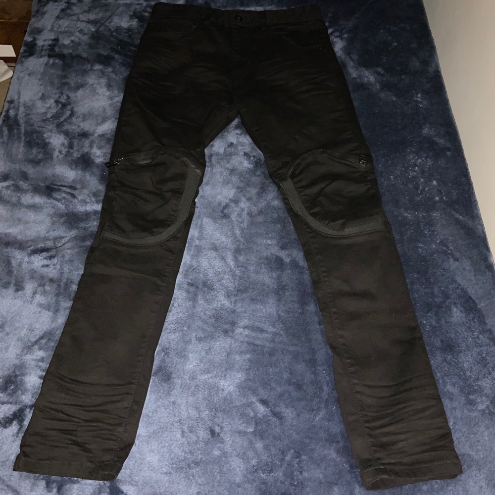 Slim Fit Biker Jeans